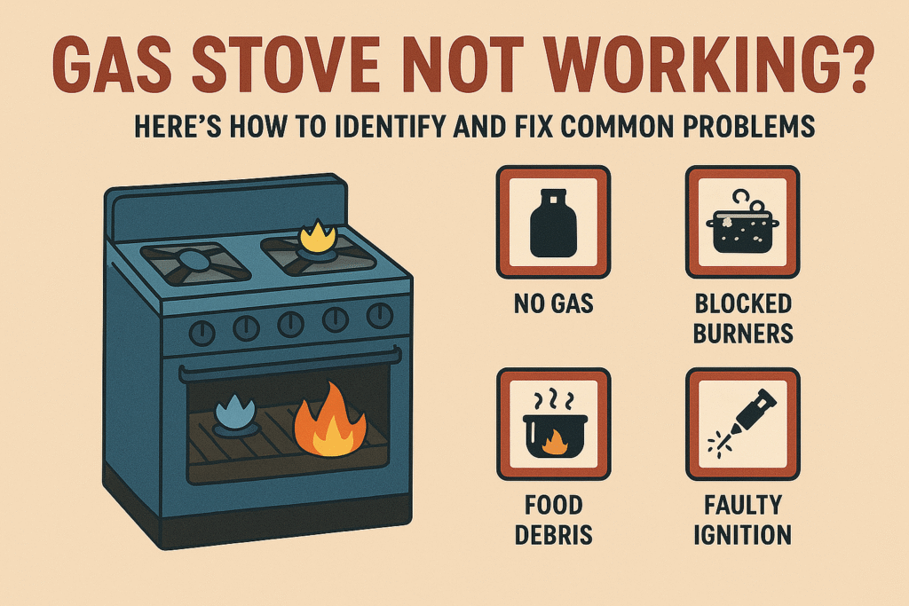 gas stove not working